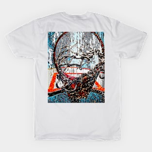 basketball art print 222 T-Shirt